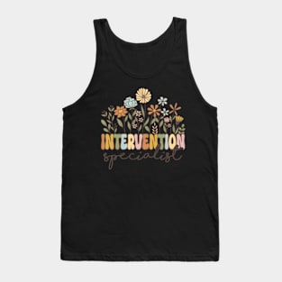 Intervention Specialist Sped Special Education Teacher Tank Top